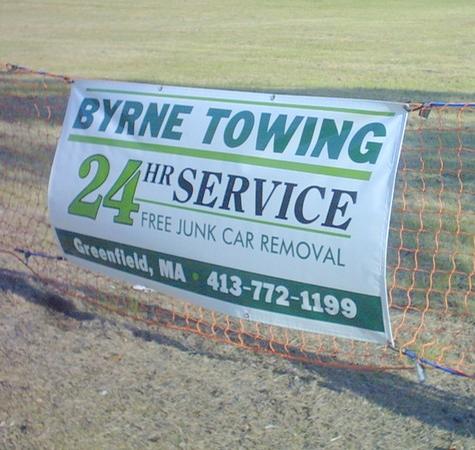 Bernardston Gas Engine Show — custom printed vinyl banner by Hale Custom Signs
