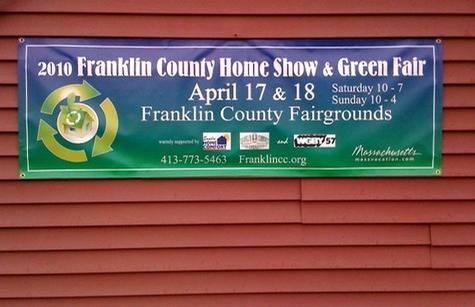 2010 Franklin County Home Show — custom printed vinyl banner by Hale Custom Signs