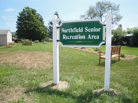 Northfield Senior Recreation Area — post and panel sign by Hale Custom Signs