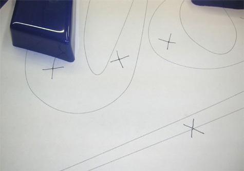 Preparing the layout pattern for a set of dimensional letters — Hale Custom Signs