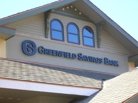Greenfield Savings Bank — corporate identity sign by Hale Custom Signs