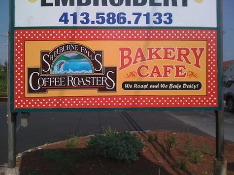 Shelburne Falls Coffee Roasters — illuminated channel letter sign by Hale Custom Signs