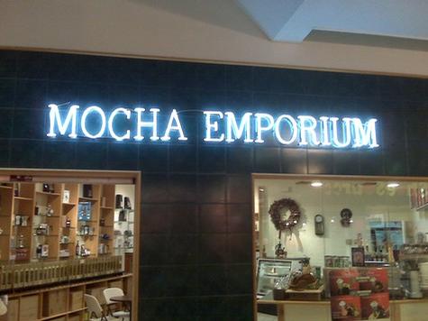 Mocha Emporium — custom neon sign by Hale Custom Signs