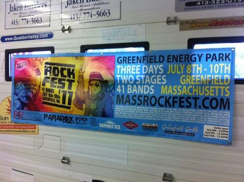 Rockfest Banner - 2011 — custom printed vinyl banner by Hale Custom Signs