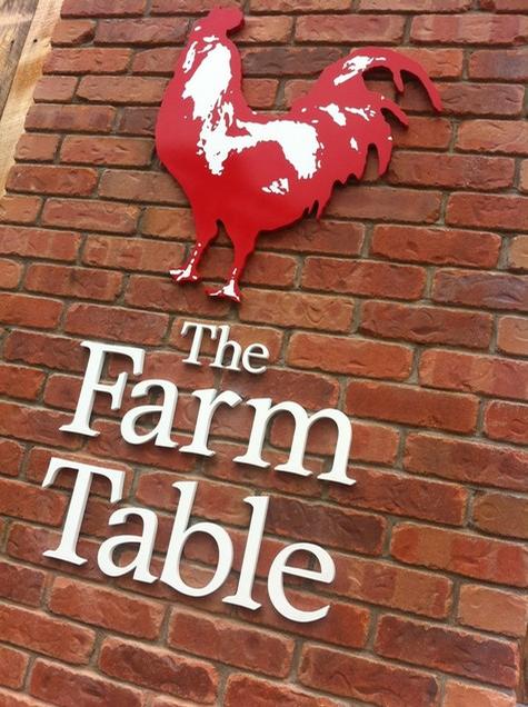 The Farm Table- Bernardston, MA — dimensional letter sign by Hale Custom Signs