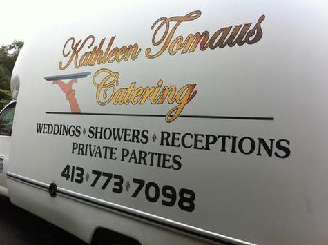 Catering Truck — vehicle graphics installation by Hale Custom Signs
