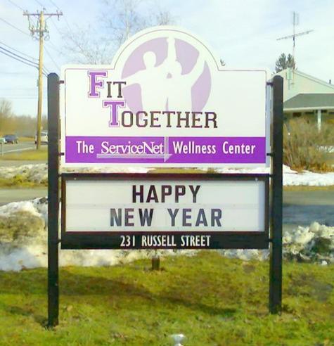 Fit Together — changeable message board by Hale Custom Signs