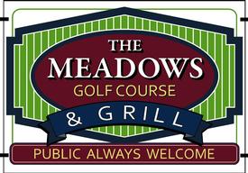 Meadows Golf — custom sign design by Hale Custom Signs