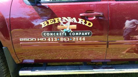 Vehicle graphics installation fabricated by Hale Custom Signs in Gill, MA