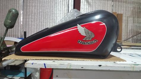 Tank decals printed and applied — specialty custom sign by Hale Custom Signs
