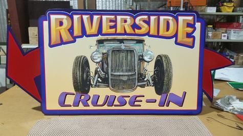 Custom artwork signs — specialty custom sign by Hale Custom Signs