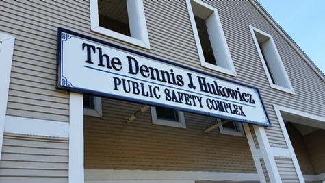 Public Safety Complex with dimensional letters — wall-mounted building sign by Hale Custom Signs