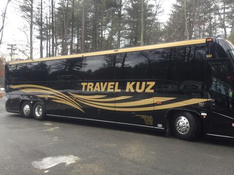 Kuzmeskus Bus — vehicle graphics installation by Hale Custom Signs