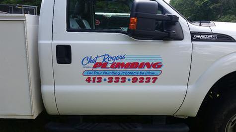 Vehicle graphics installation fabricated by Hale Custom Signs in Gill, MA