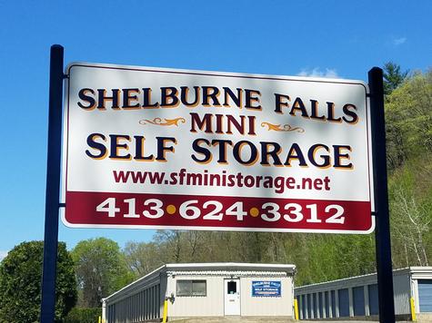 4x8ft MDO panel with wood posts — post and panel sign by Hale Custom Signs