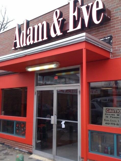 Adam & Eve Channel letters — illuminated channel letter sign by Hale Custom Signs