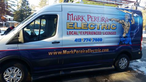 Pereira Electric Wrap Graphics — vehicle graphics installation by Hale Custom Signs