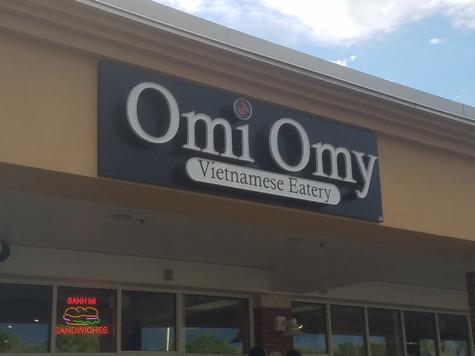 Omi Omy Vietnamese Eatery Illuminated letters — illuminated channel letter sign by Hale Custom Signs
