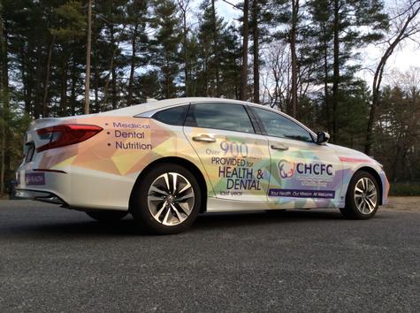CHCFC Full Wrap graphics — vehicle graphics installation by Hale Custom Signs