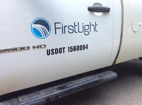 First Light New Logo Complete (3) — corporate identity sign by Hale Custom Signs