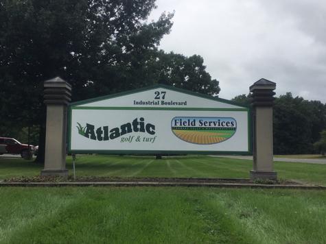 Atlantic G&T Complete (2) — wall-mounted building sign by Hale Custom Signs