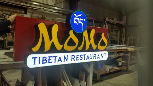 LED lit channel letter wall sign — wall-mounted building sign by Hale Custom Signs