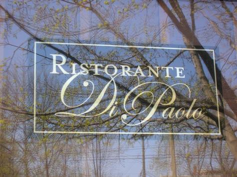 Ristorante DiPaolo — window lettering graphic by Hale Custom Signs